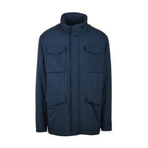 PAUL & SHARK Coat with Zip - Blue